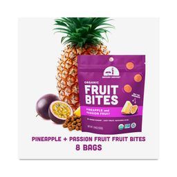 Organic Fruit Bites, Pineapple & Passion Fruit