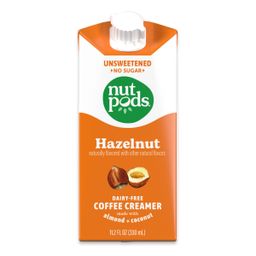 Unsweetened Non-Dairy Creamer, Hazelnut