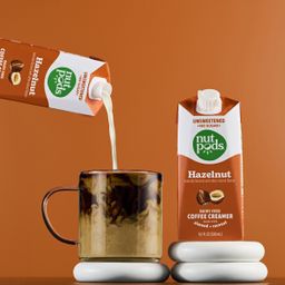 Unsweetened Non-Dairy Creamer, Hazelnut