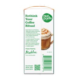 Unsweetened Non-Dairy Creamer, Toffee Nut