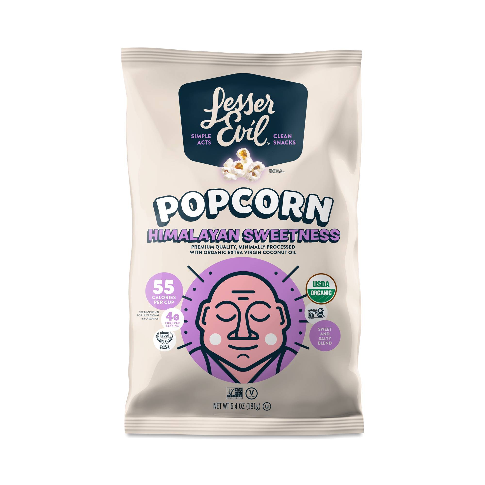 Organic Himalayan Sweetness Popcorn