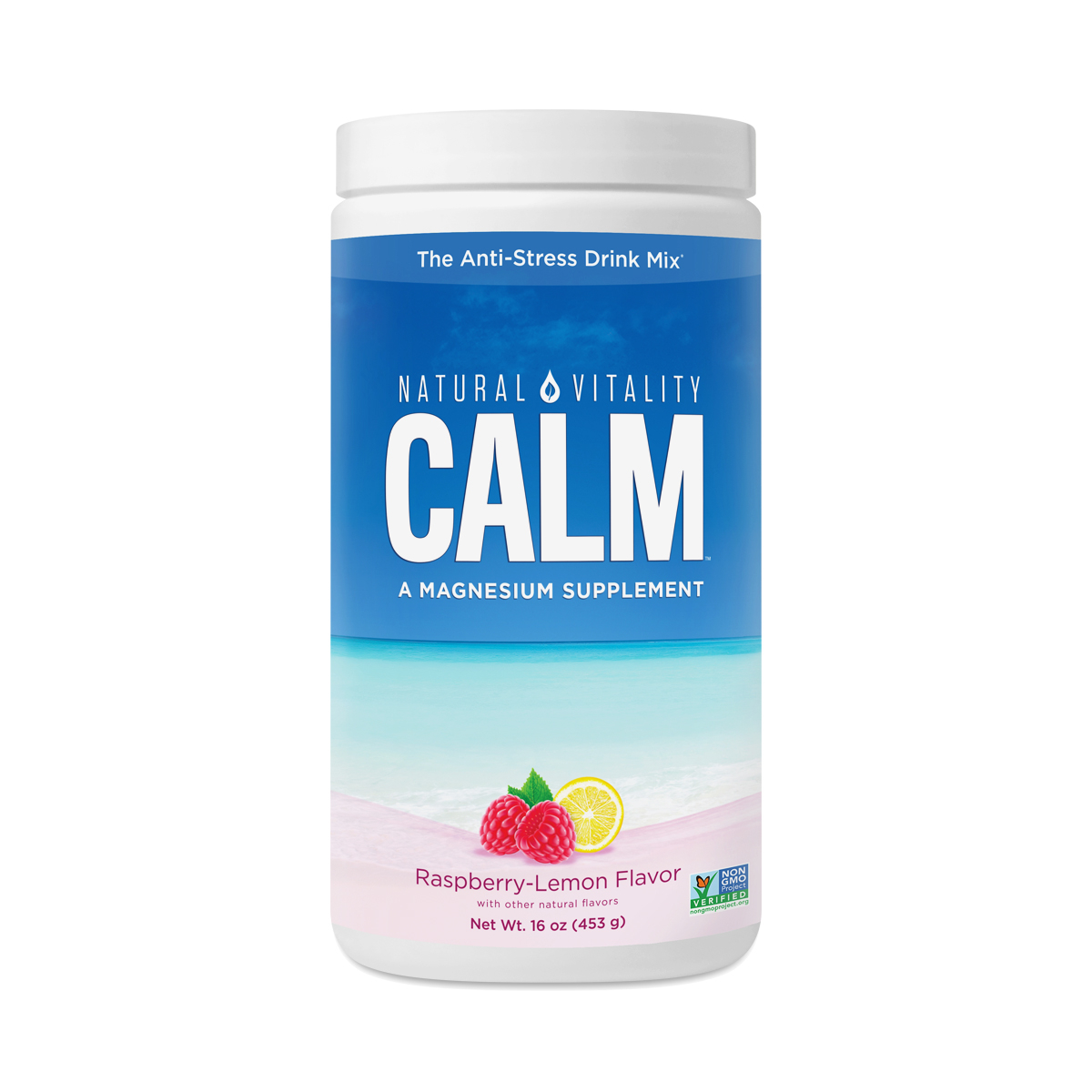 Magnesium Relax Powder - Supports Stress & Muscle Relaxation - Raspberry  Lemon (16.9 oz. / 100 Servings) by Vthrive at the Vitamin Shoppe