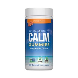 CALM Magnesium Gummies, Orange