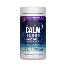 SLEEP Magnesium Gummies, Blueberry Pomegranate