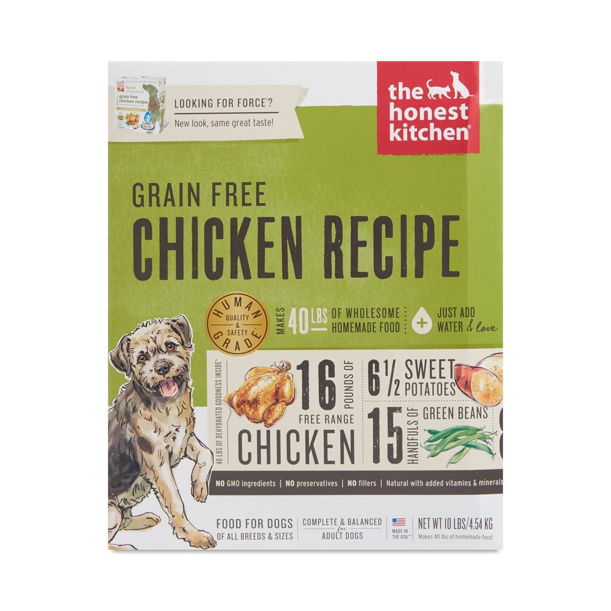 The Honest Kitchen Grain Free Chicken Recipe Dog Food Thrive Market
