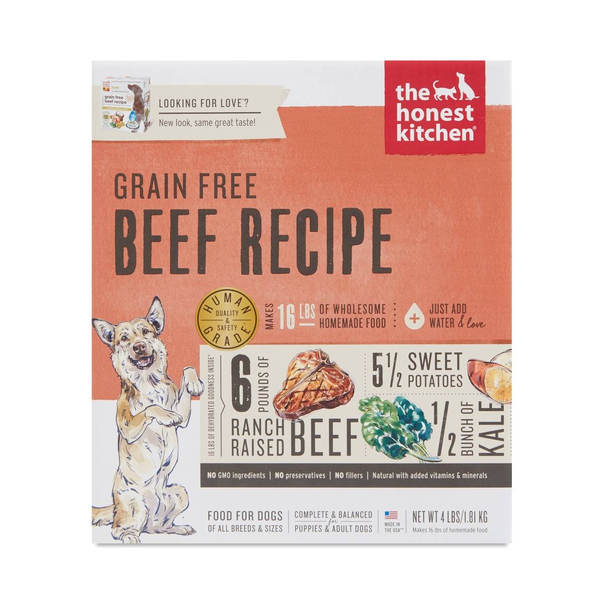 Grain Free Beef Recipe Dog Food