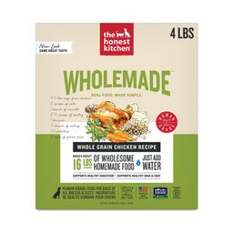 Wholemade Whole Grain Chicken Dog Food, 4 lb