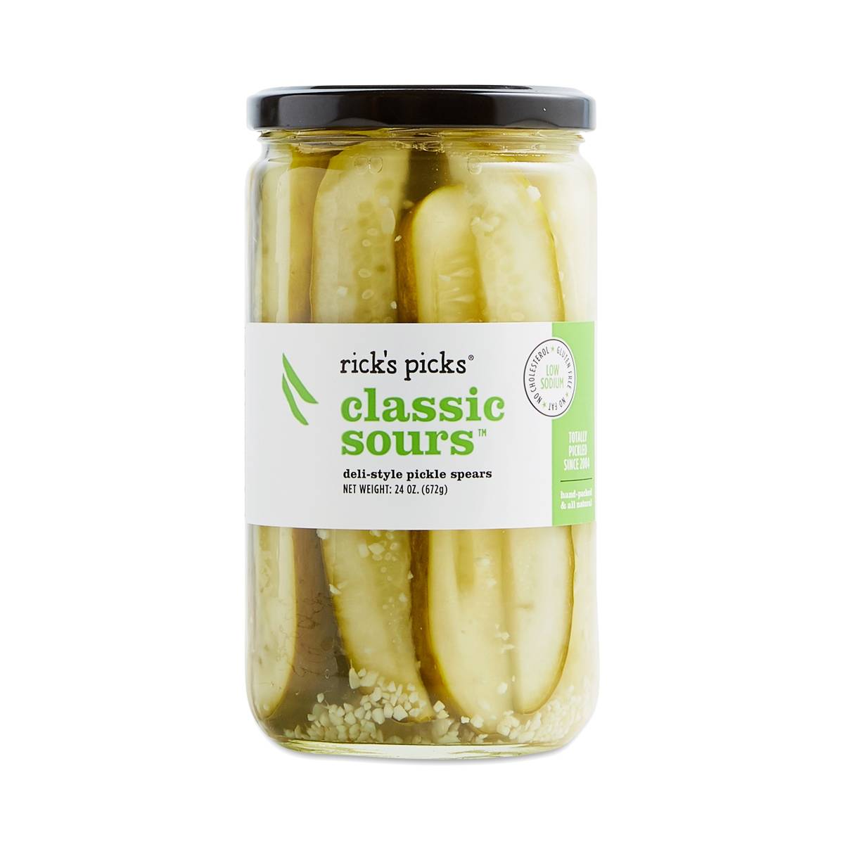 Classic Sours Deli Style Pickle Spears by Rick's Picks Thrive Market