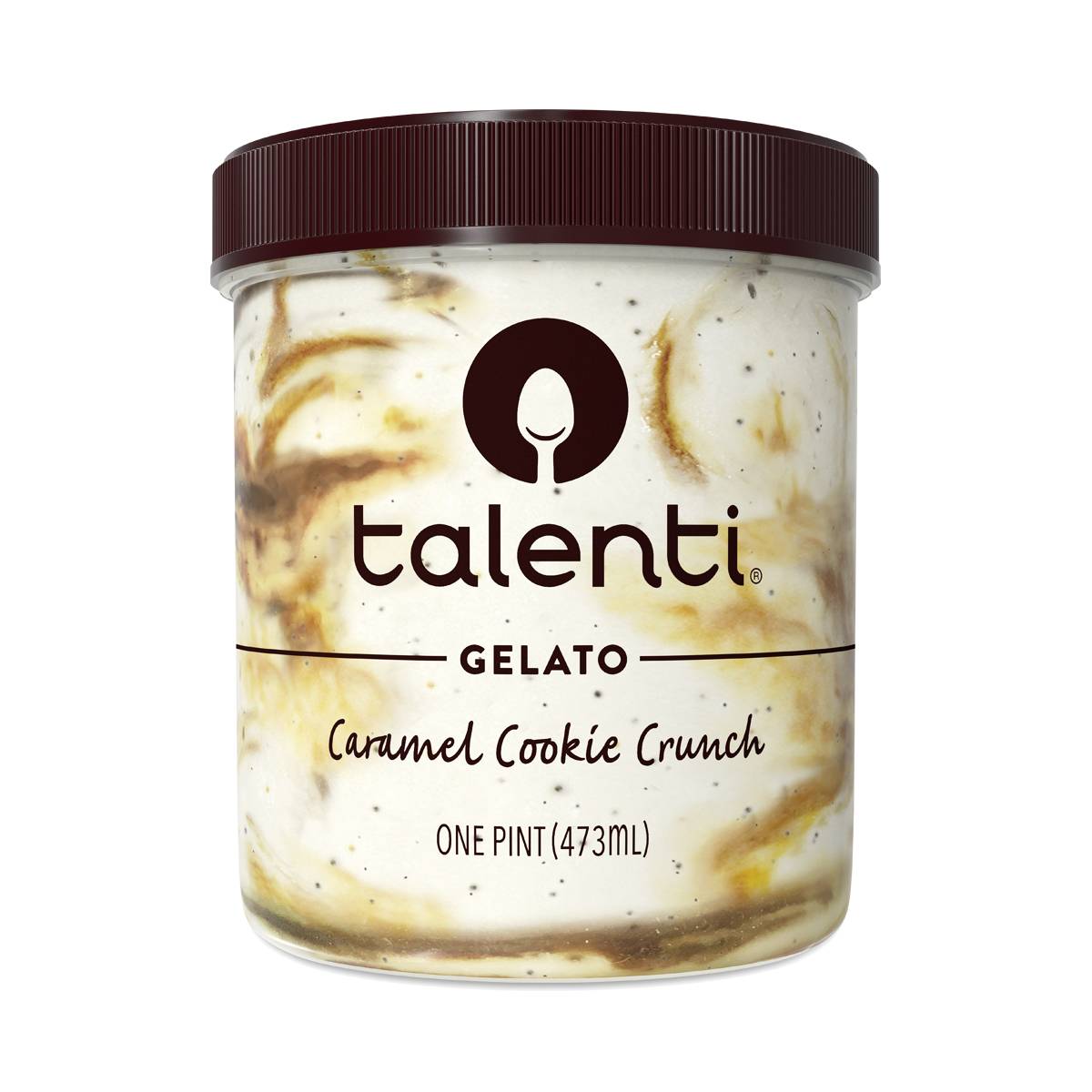 Gelato, Caramel Cookie Crunch