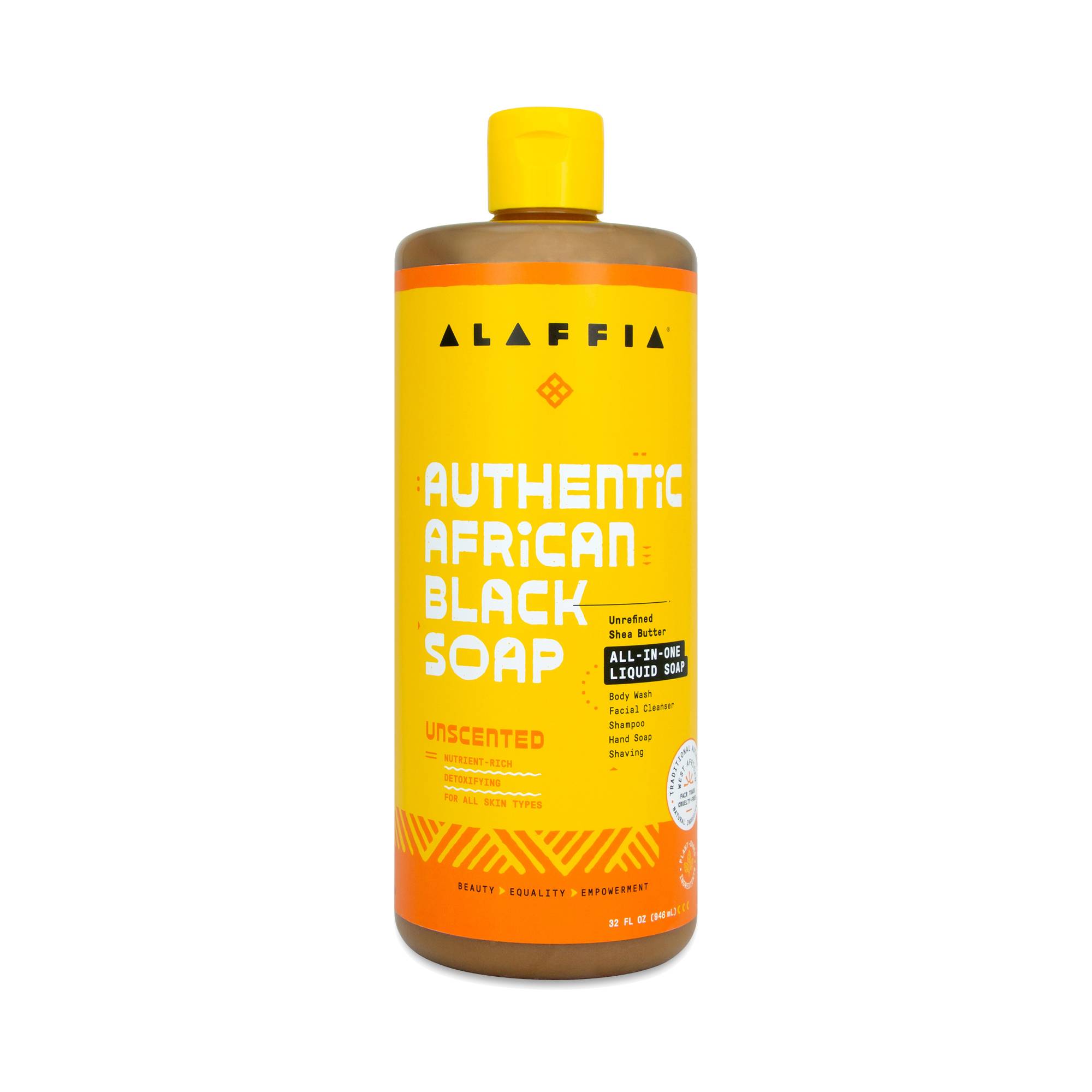 African Black Soap, Unscented