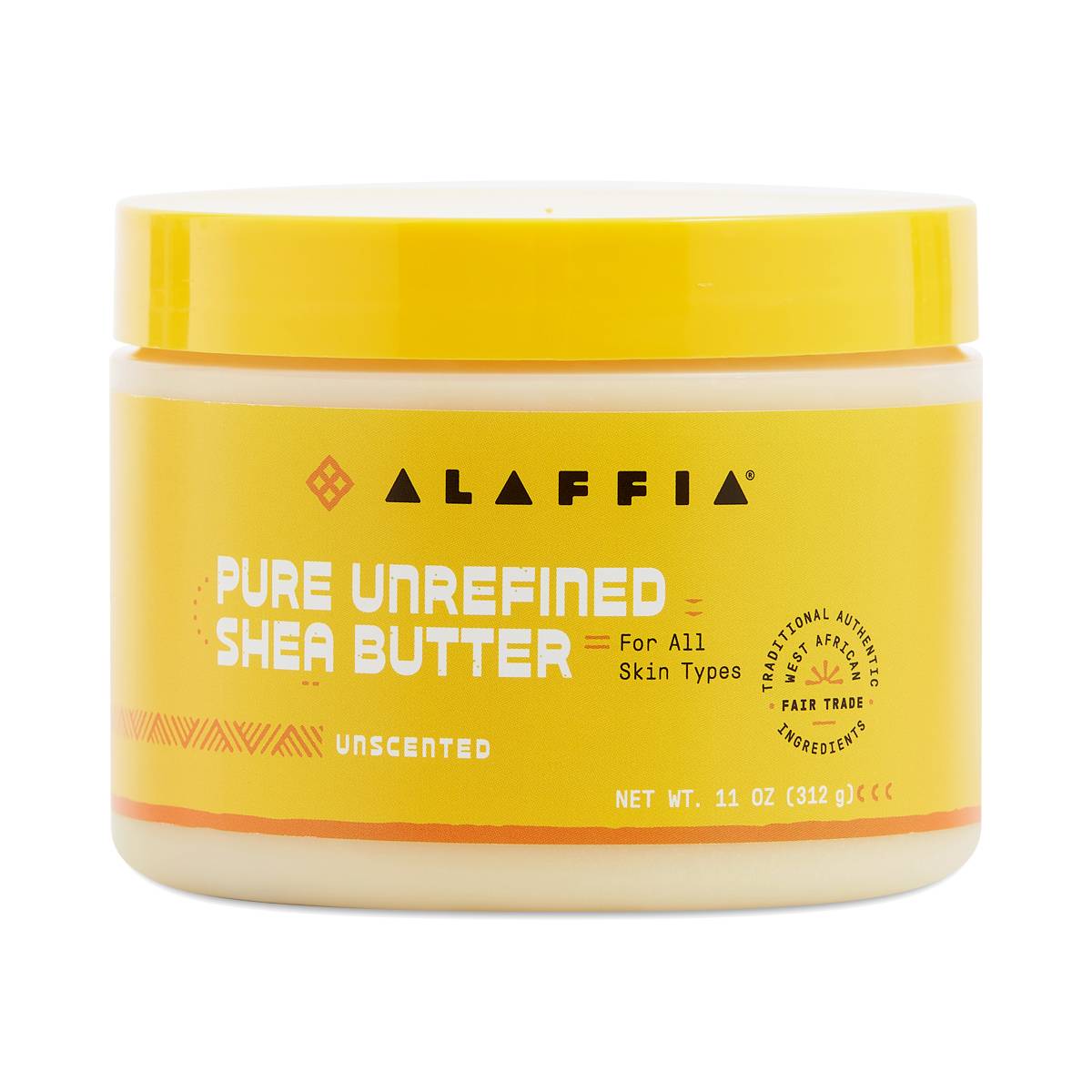 Pure Fair Trade Shea Butter, Unscented