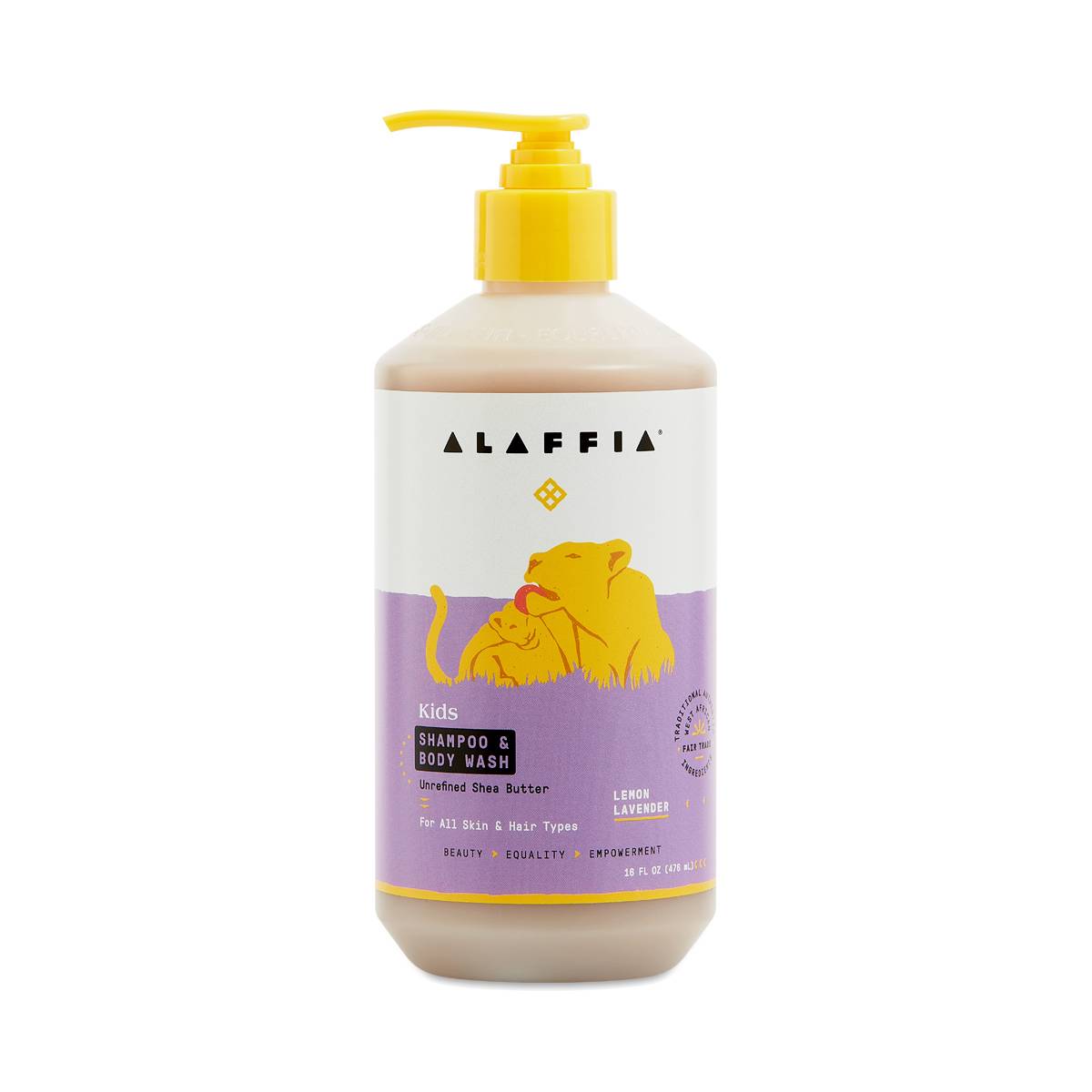 Kids Shampoo & Body Wash, Lemon Lavender