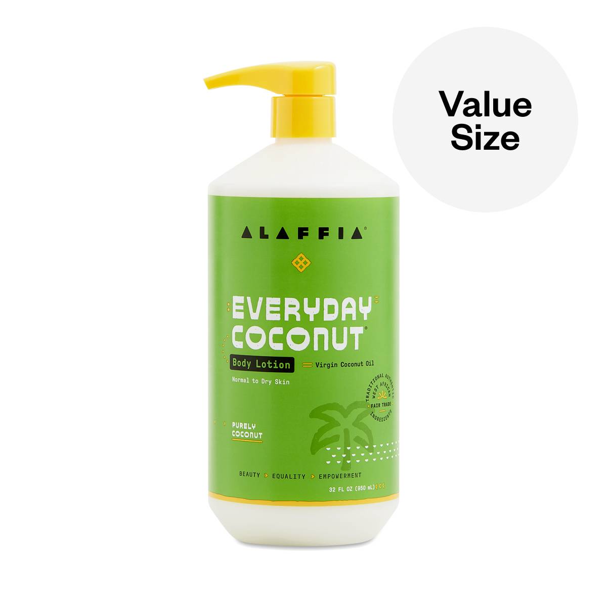 Everyday Coconut Body Lotion, Purely Coconut