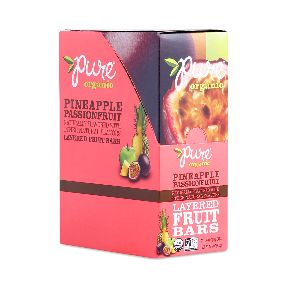 Pineapple & Passionfruit Layered Fruit Bars