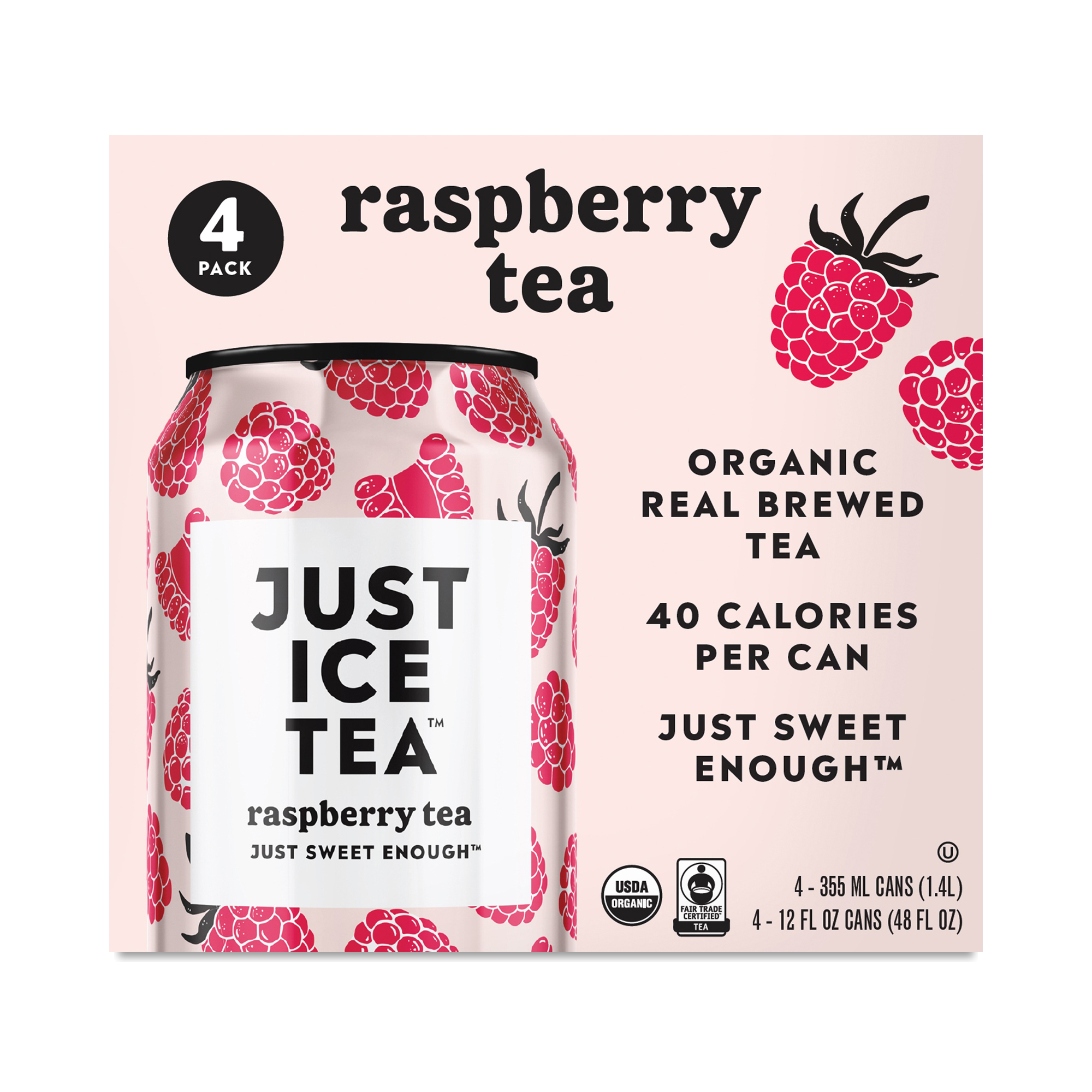 Just Ice Tea Raspberry Tea | Thrive Market