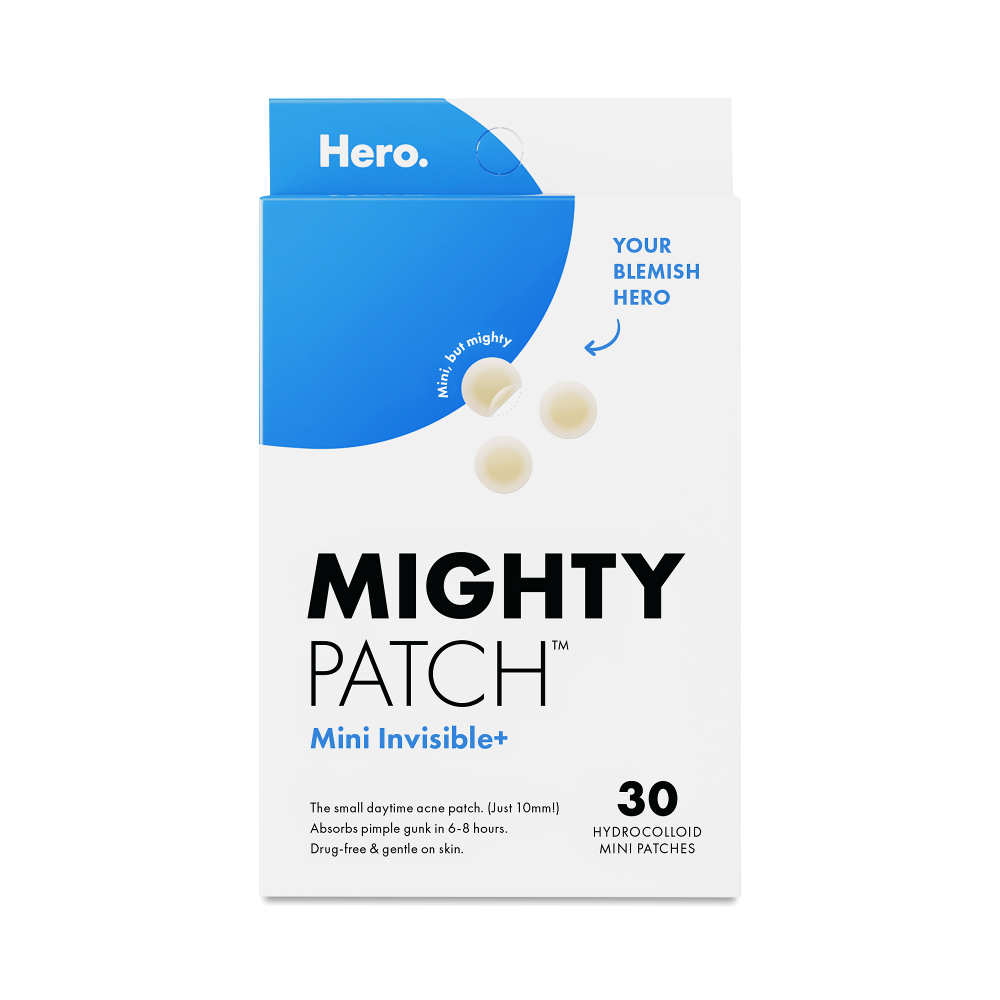 Hero Cosmetics Mighty Patch Mini Invisible  30 count