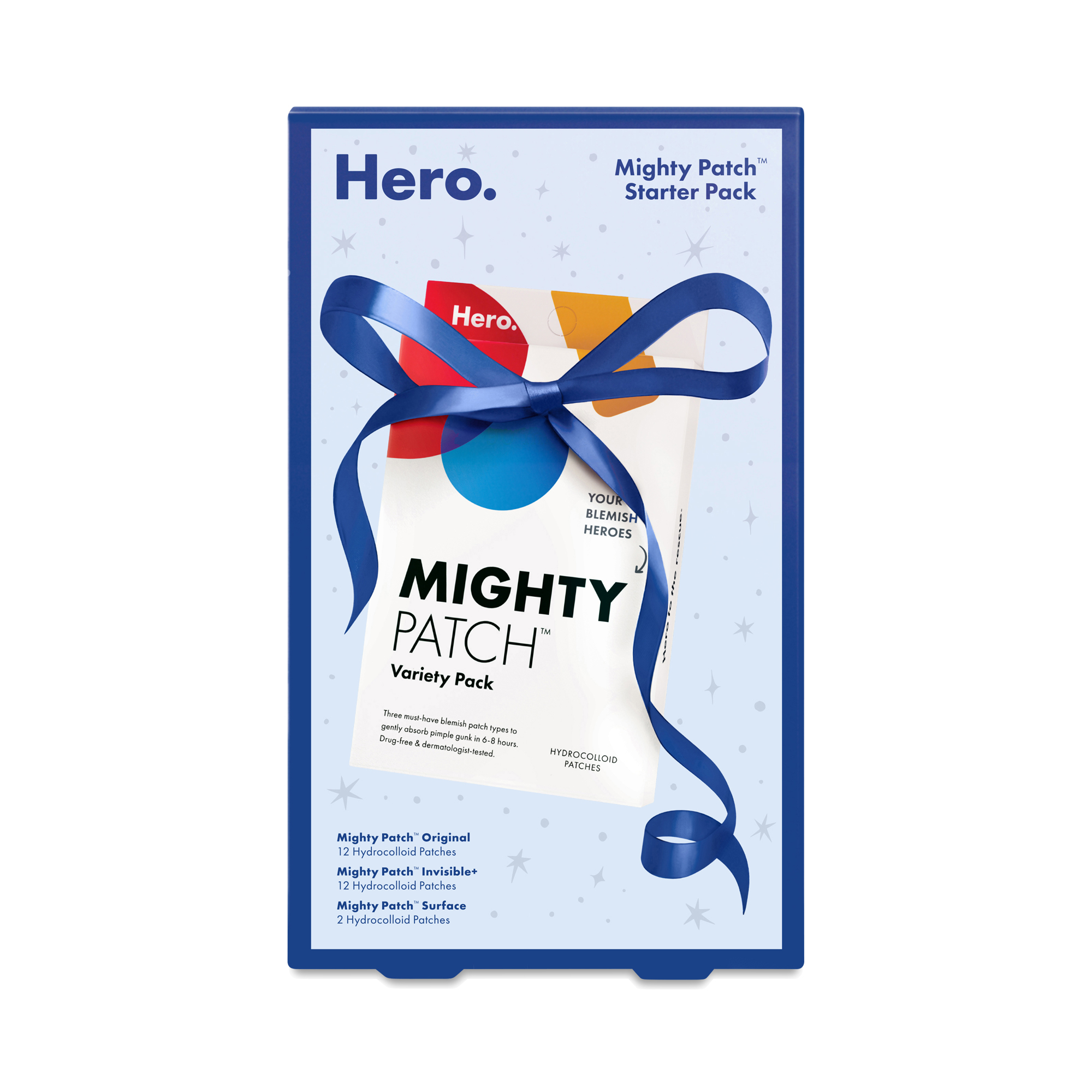 Hero Cosmetics Mighty Patch Holiday Starter Pack 26 count