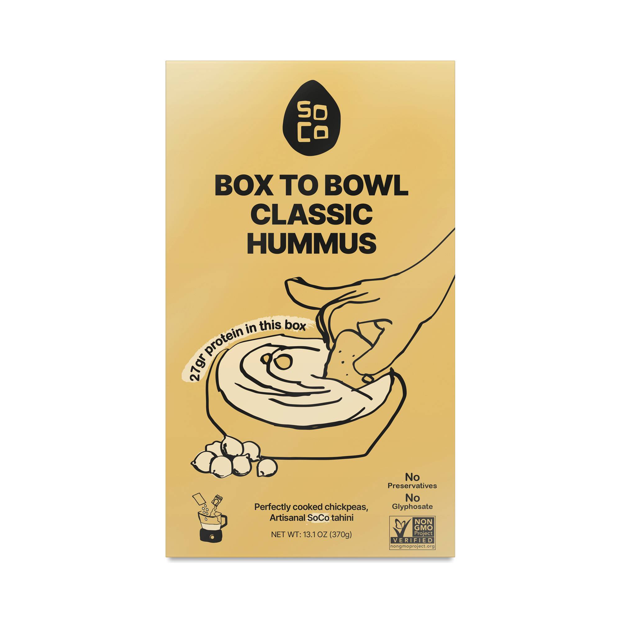 Box To Bowl Classic Hummus Kit