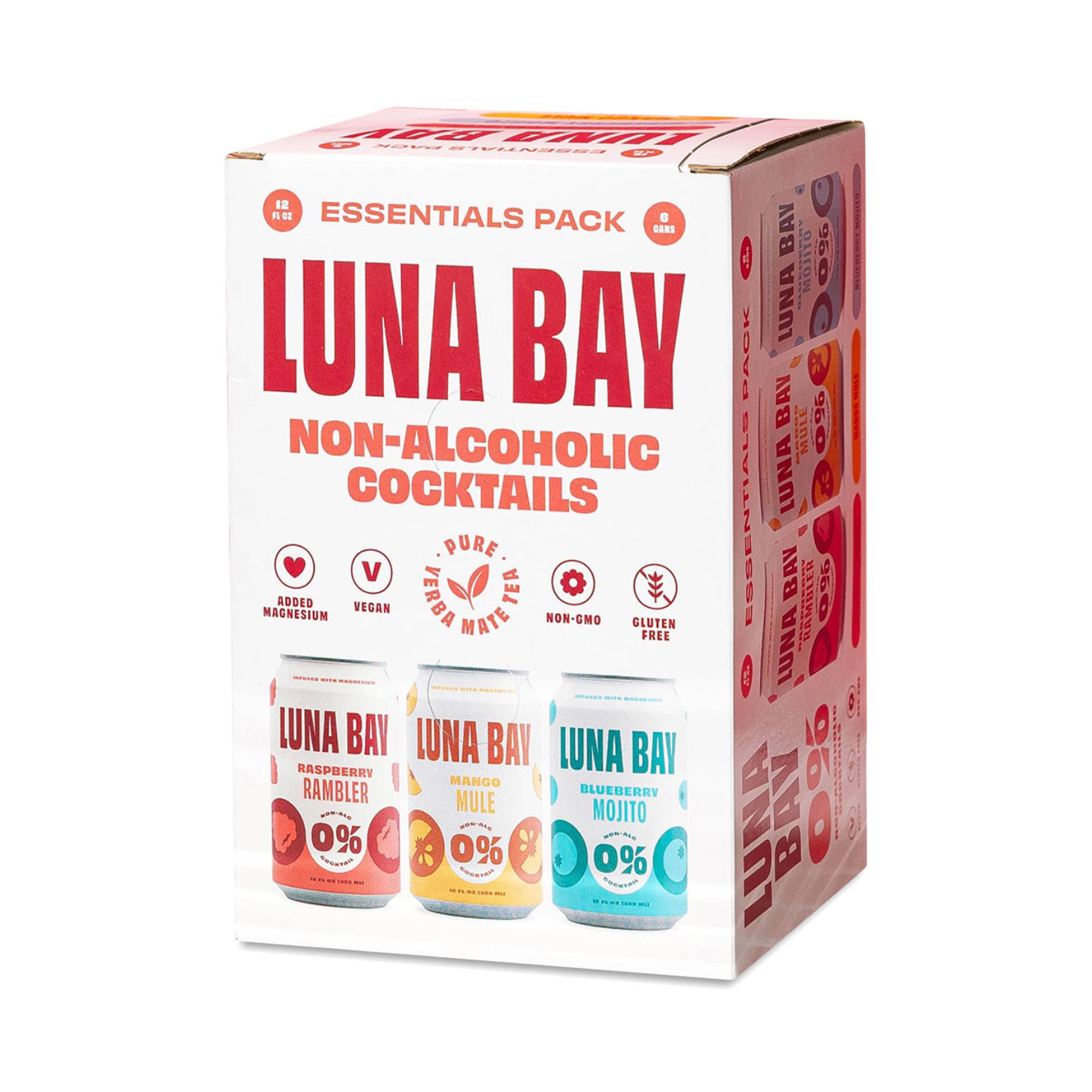 Zero Percent Non-Alcoholic Mocktails Variety Pack, Essentials