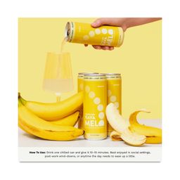 Sparkling Kava Drink, Banana