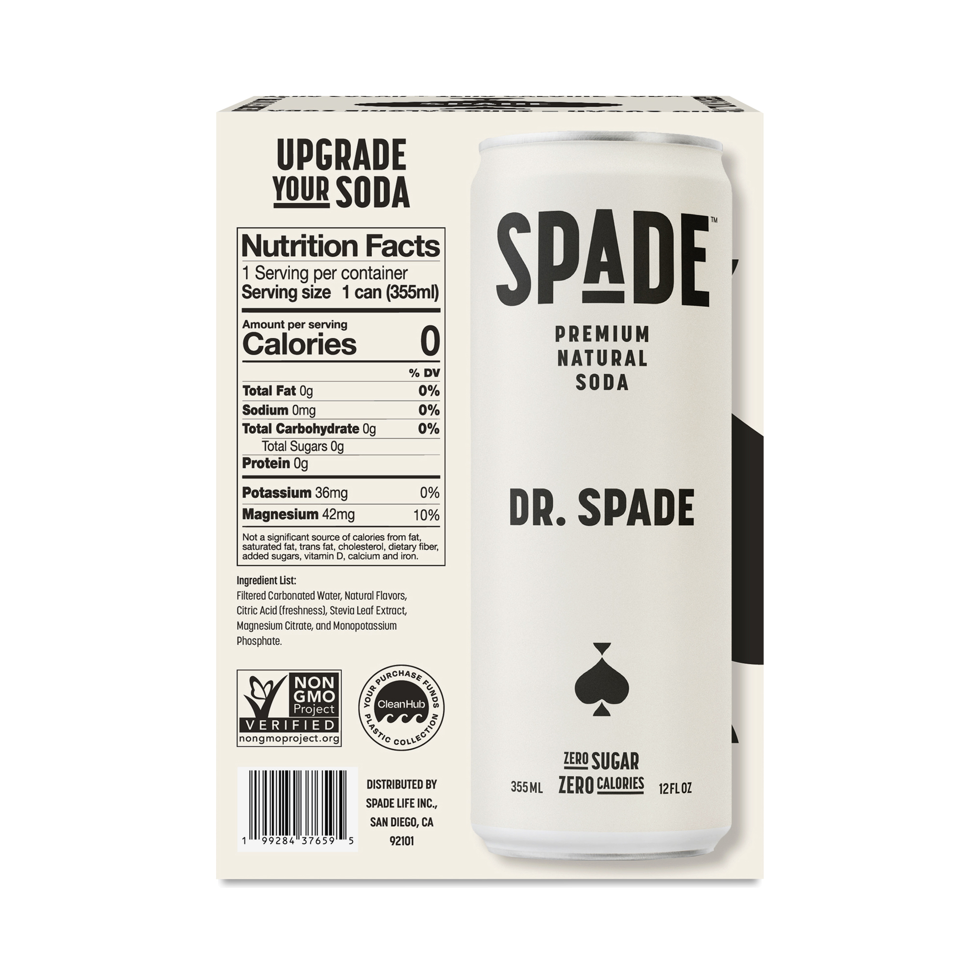 Spade Zero Sugar Soda, Dr. Spade | Thrive Market