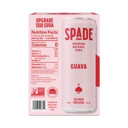 Premium Sparkling Soda, Guava