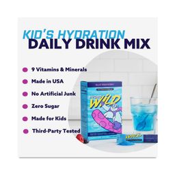 Daily Hydration Drink Mix, Blue Raspberry
