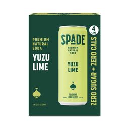 Premium Sparkling Soda, Yuzu Lime