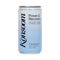 Sparkling Power & Recovery Creatine Drink, Crisp Blueberry