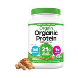 Organic Protein Powder, Peanut Butter