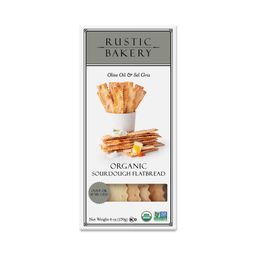 Organic Sourdough Flatbread, Olive Oil & Sel Gris