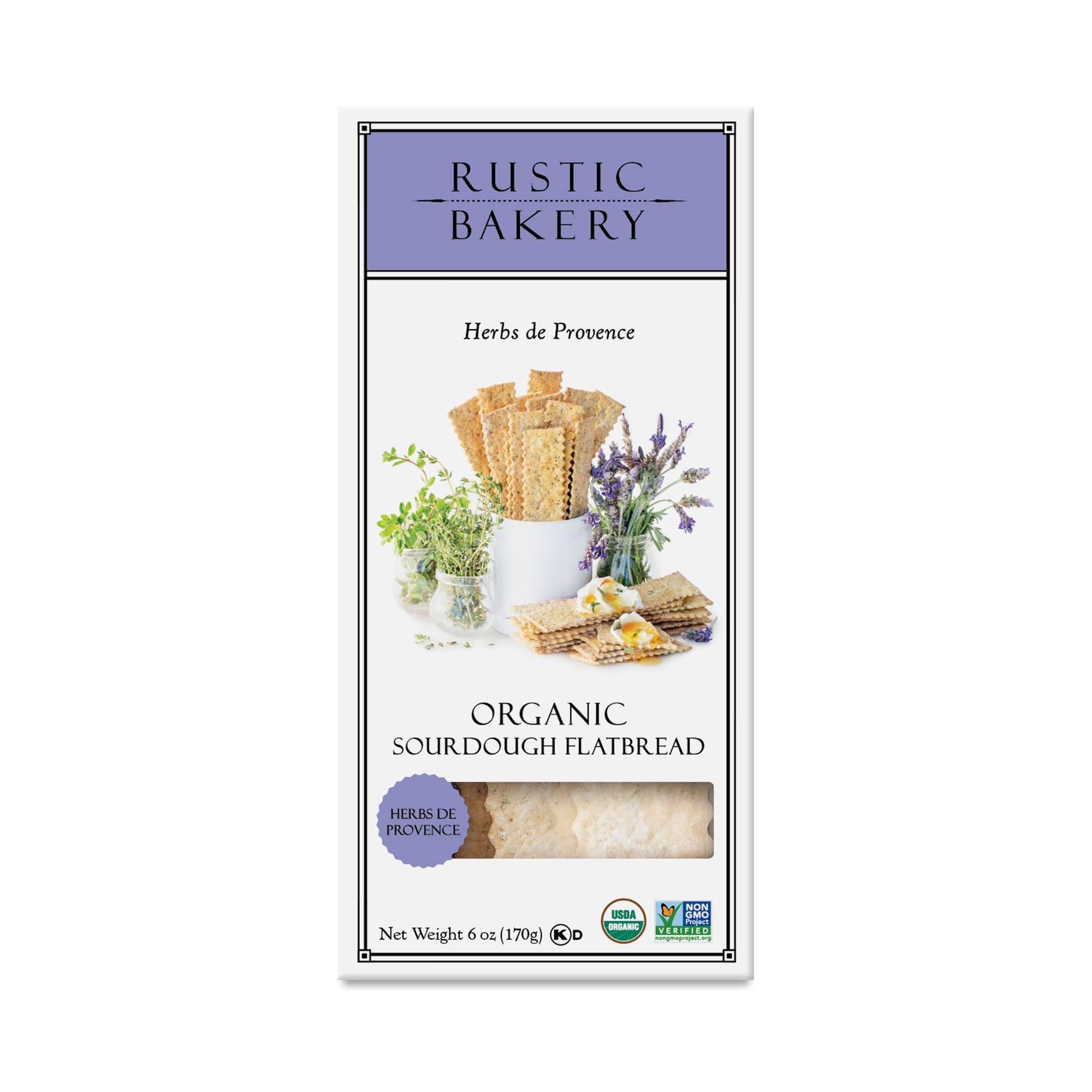 Organic Sourdough Flatbread, Herbs de Provence