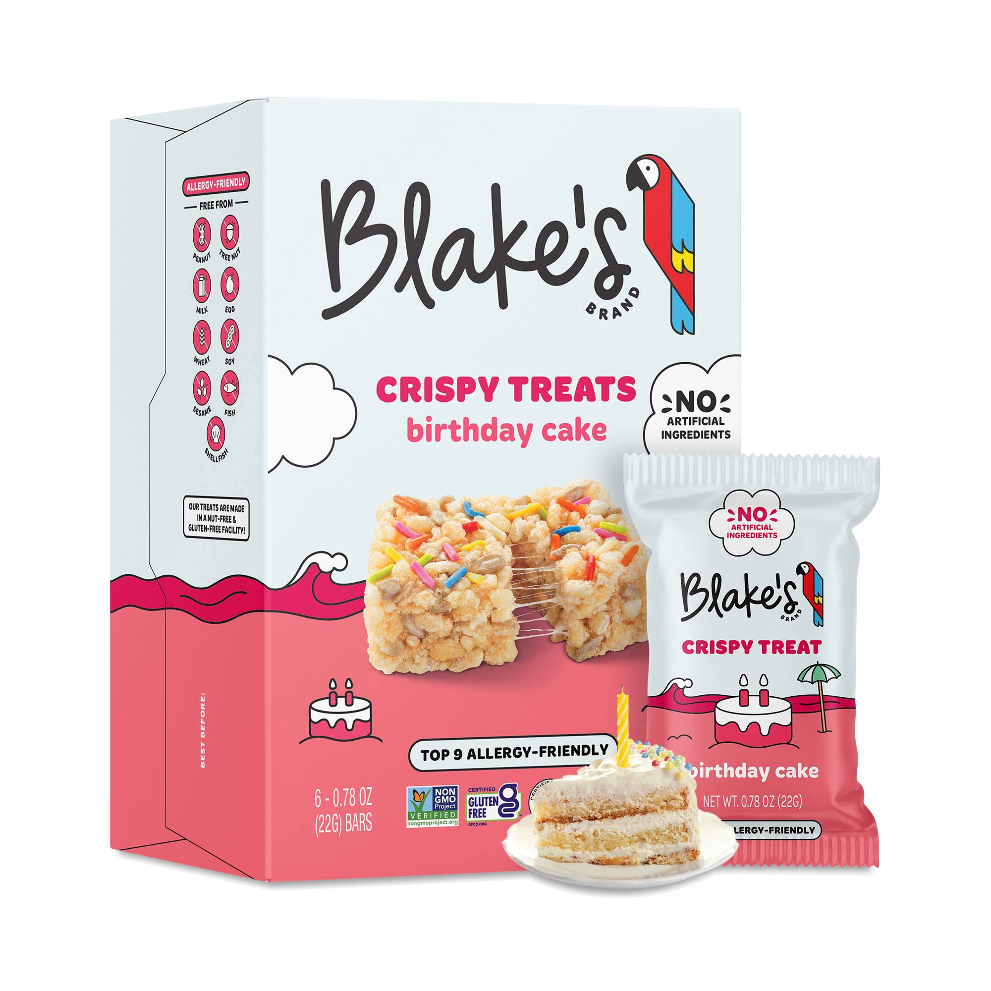 Crispy Treats, Birthday Cake