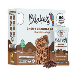 Chewy Granola Bars, Chocolate Chip