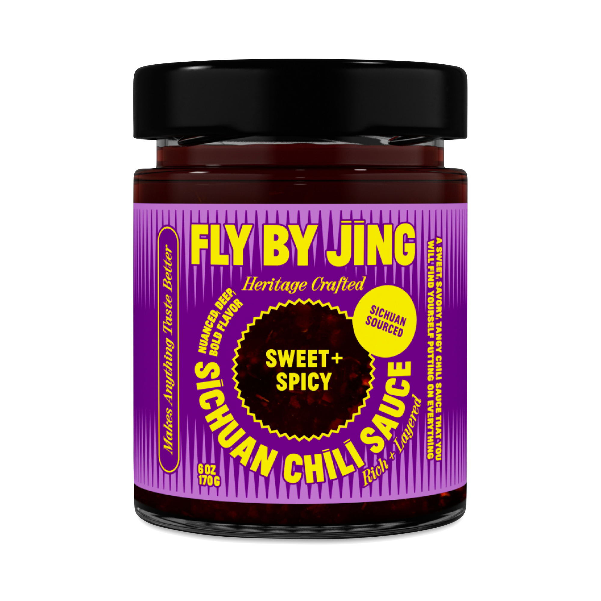 Fly By Jing Sichuan Chili Crisp, Sweet & Spicy | Thrive Market