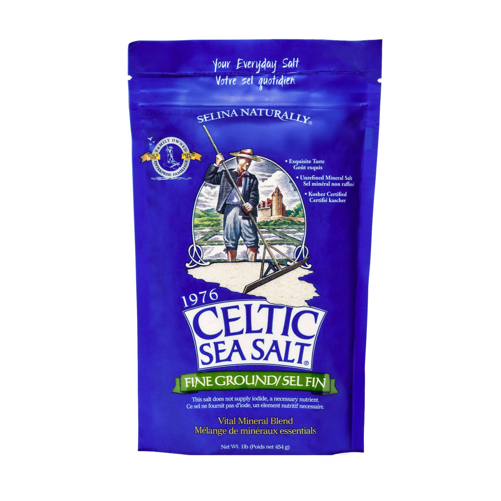 Celtic Sea Salt, Fine Ground