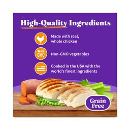 Grain Free Soft Adult Wet Cat Food, Chicken In Broth