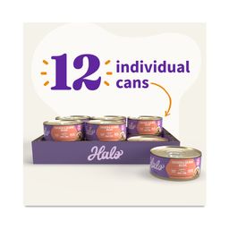 Grain Free Adult Wet Dog Food for Small Breed, Chicken & Salmon