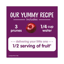 Happy Baby Stage 1 Organic Fruit Pouch, Prunes