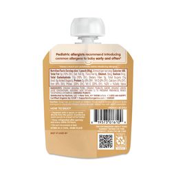 Happy Baby Nutty Blend Pouch, Banana & Peanut Butter