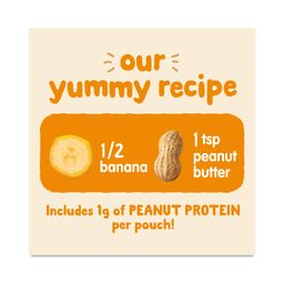 Happy Baby Nutty Blend Pouch, Banana & Peanut Butter