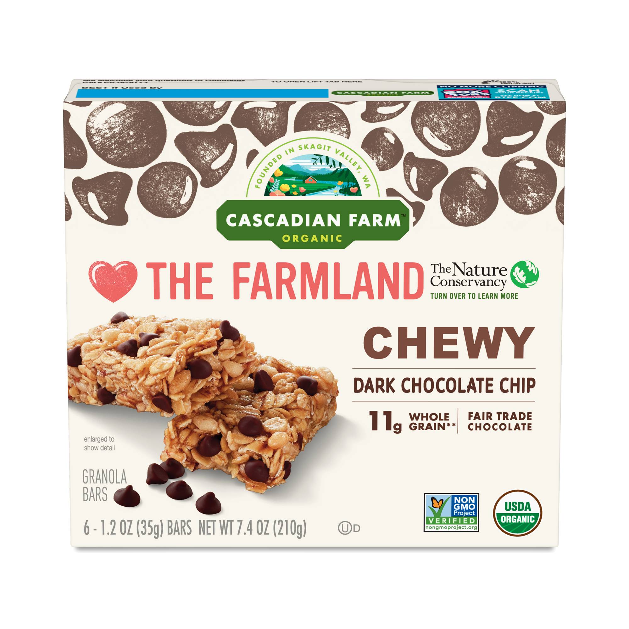 Chewy Granola Bars, Chocolate Chip