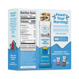 Breakfast Bars + Protein, Blueberry