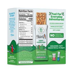 Chewy Granola Bars, Apple Cinnamon