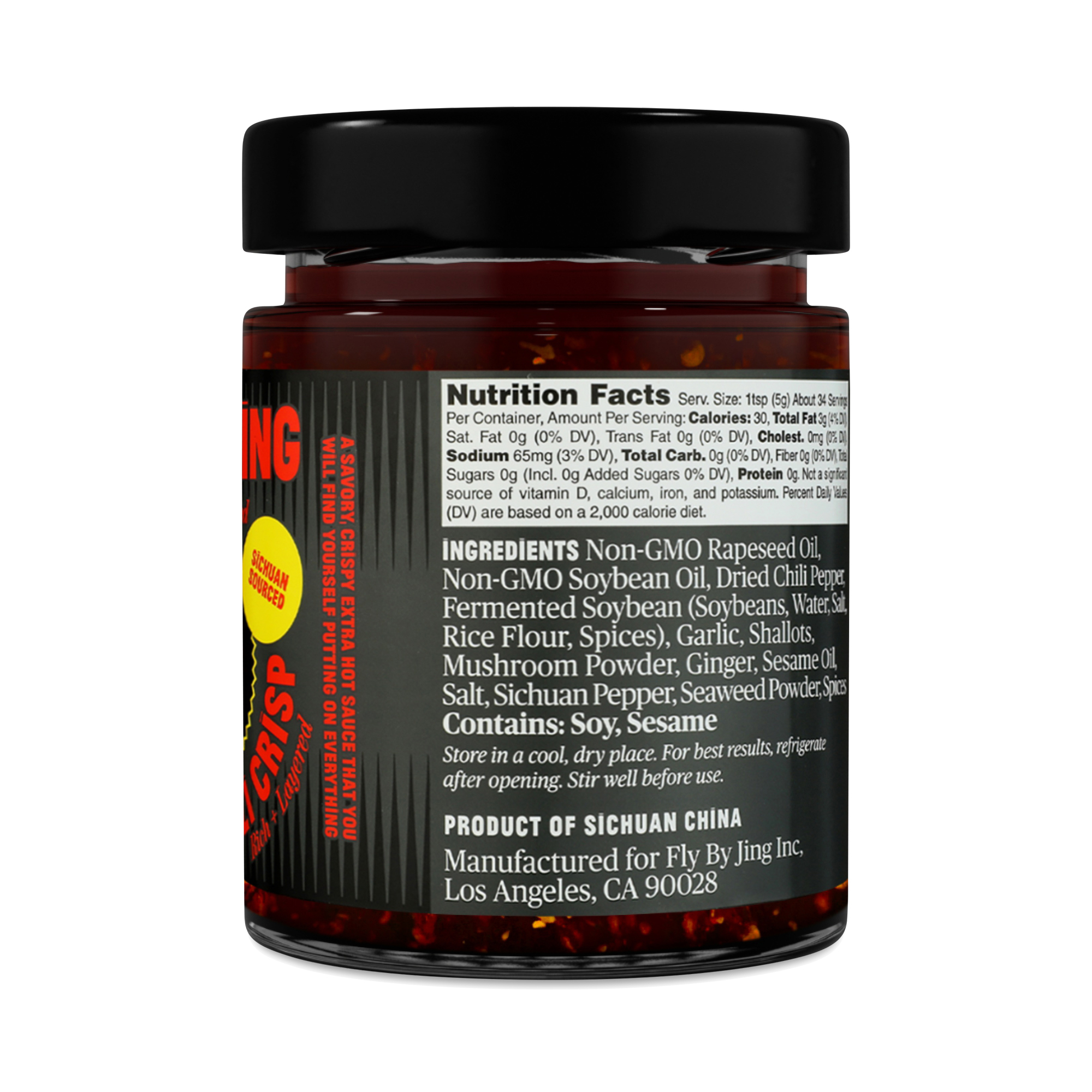 Fly By Jing Sichuan Chili Crisp, Xtra Spicy | Thrive Market