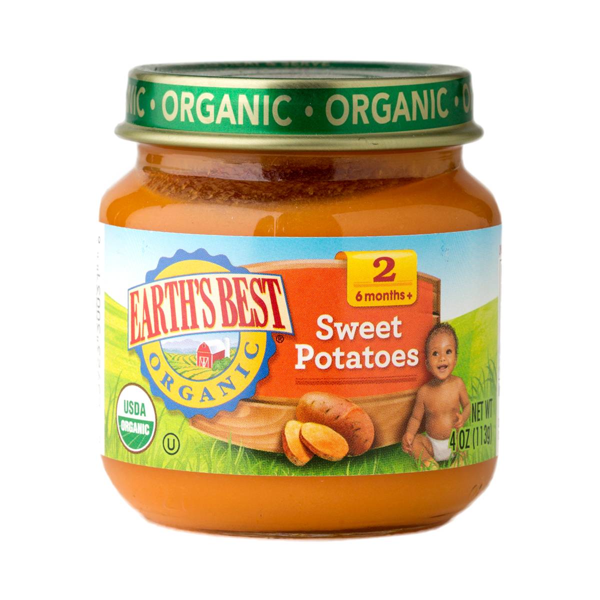 Sweet Potato Baby Food Stage 2 by Earth�s Best Thrive Market