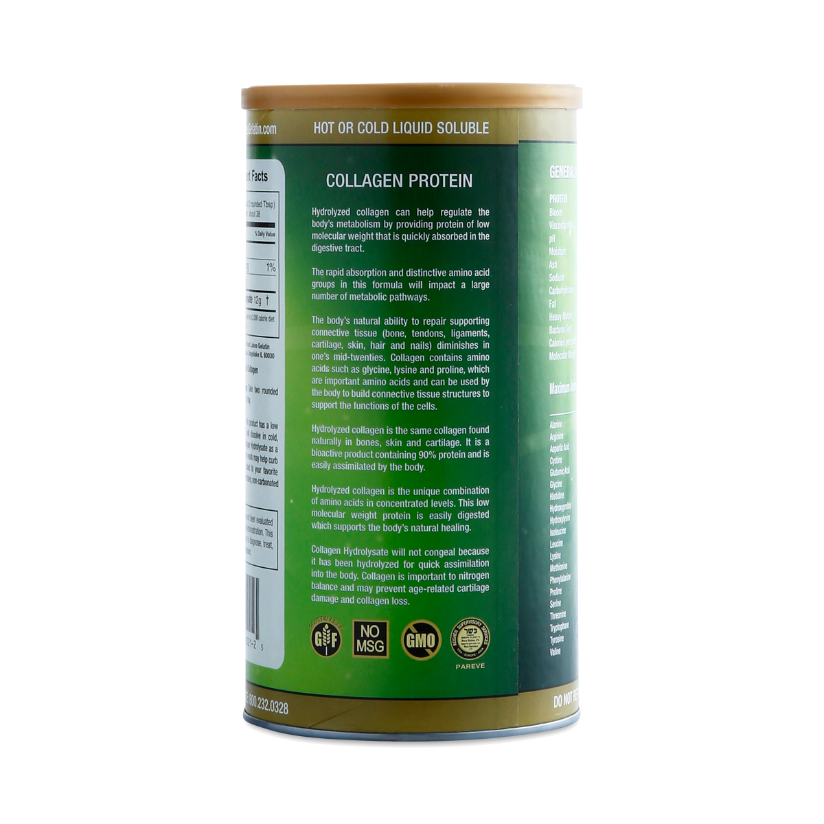 Collagen Hydrolysate by Great Lakes Gelatin Thrive Market