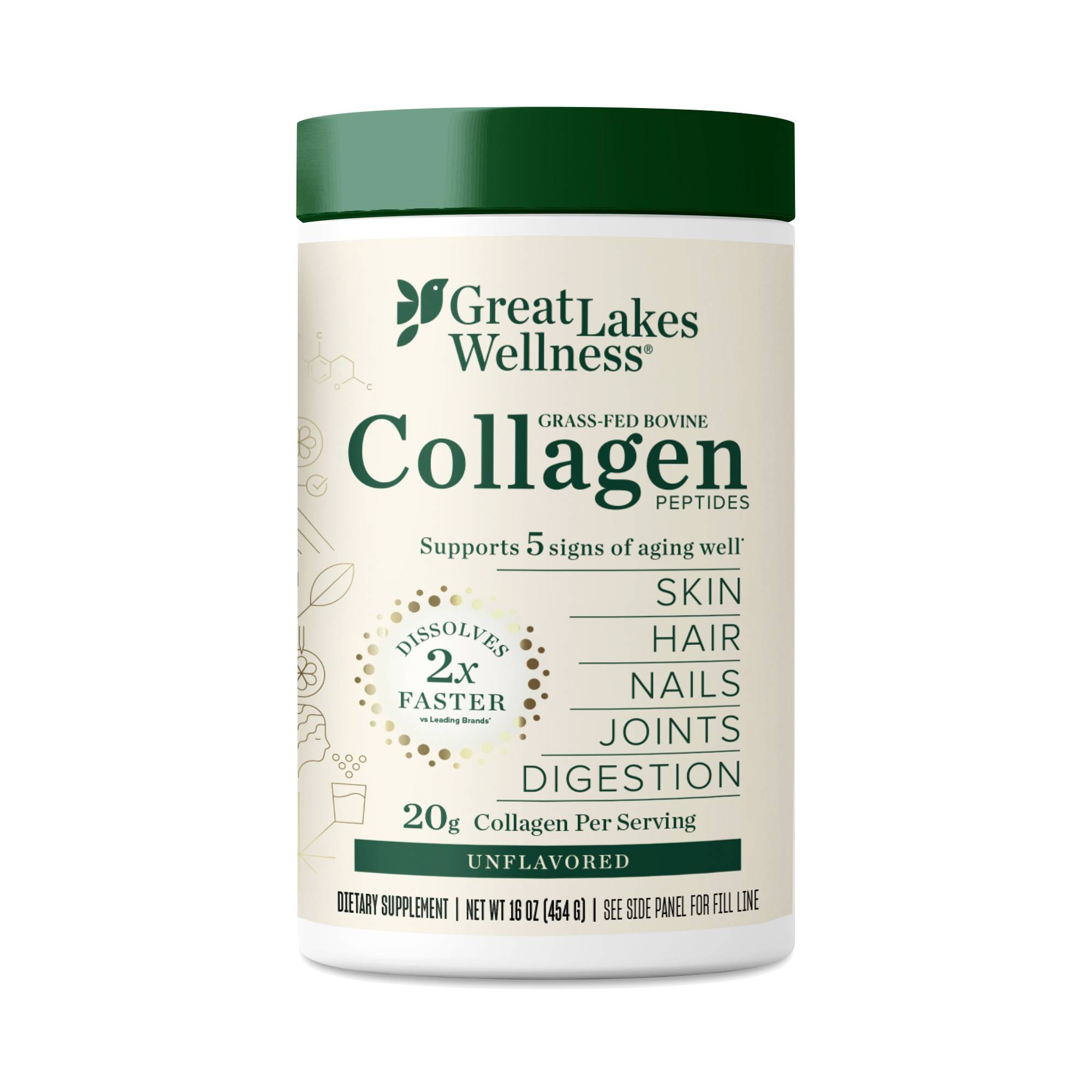 Collagen Hydrolysate, Unflavored