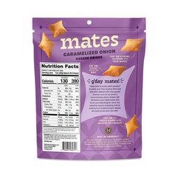 Mates Cheese Crisps, Caramelized Onion