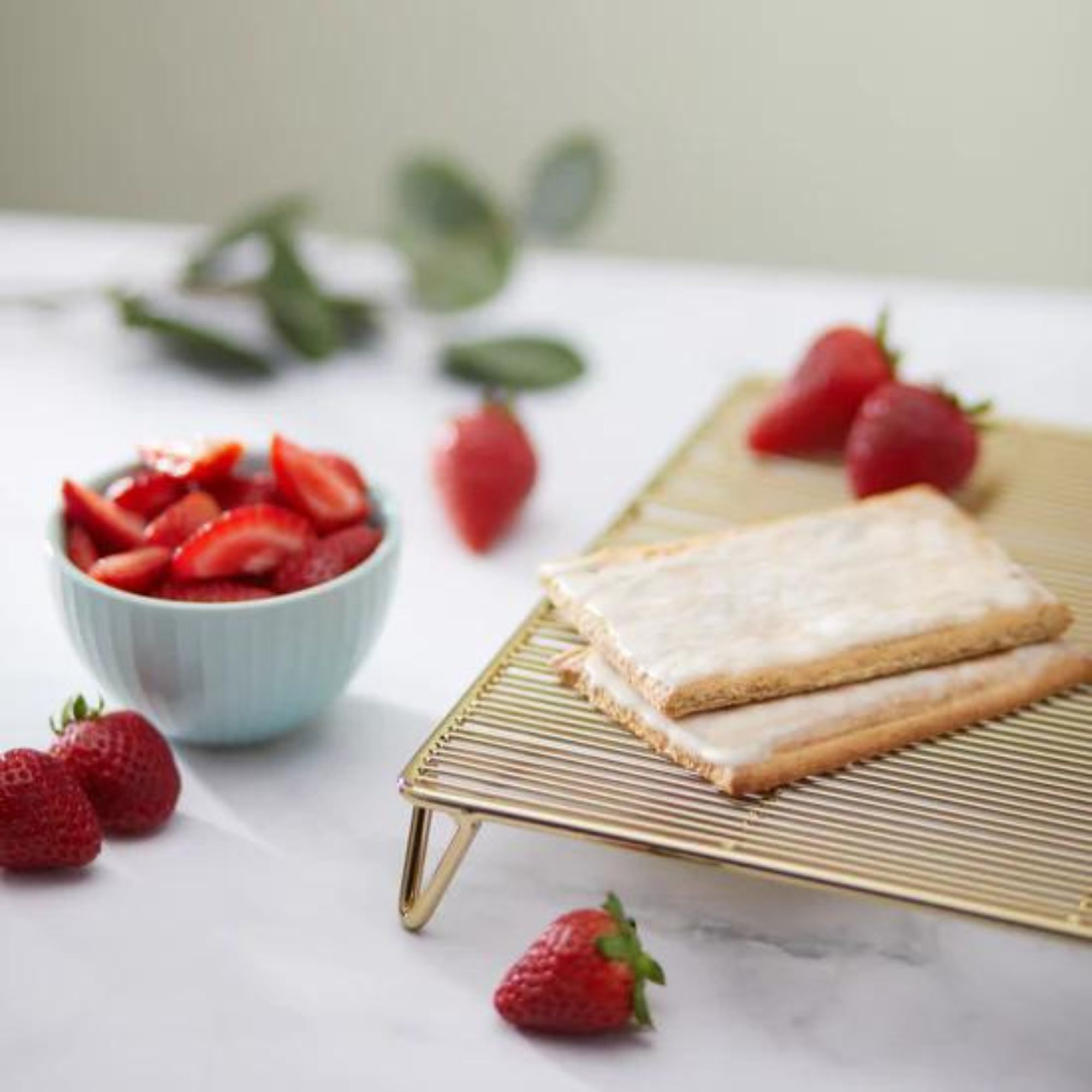 Organic Strawberry Frosted Toaster Pastries